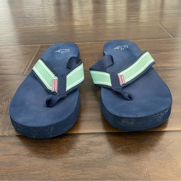 Vineyard vines Lightweight strap flat sandals men’s size 10 - Picture 4 of 6